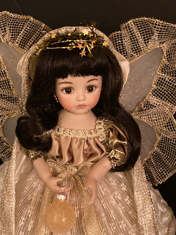 Victorian Doll Ornaments - Porcelain Dolls And Lace