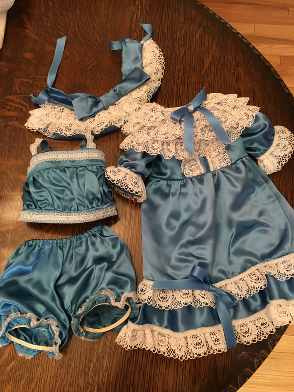 Dolly Garage Sale - Porcelain Dolls And Lace